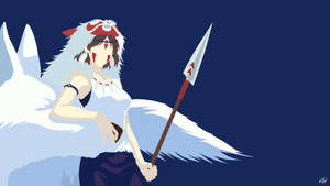 Prinses Mononoke Minimalistiese Anime