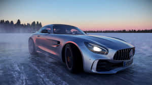 Project Cars 2 agtergrond — Sonsondergang Muurpapier