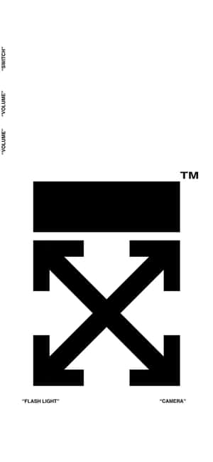 Off White iPad — iPhone 11 Pro Muurpapier