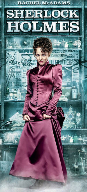 Rachel Mcadams Sherlock Holmes-agtergrond — 20:9 Muurpapier