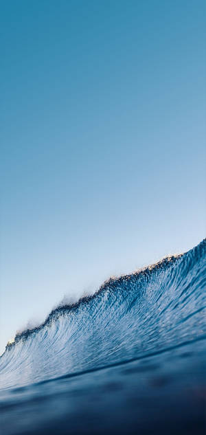 Realme Surf Waves — iPhone 11 Muurpapier
