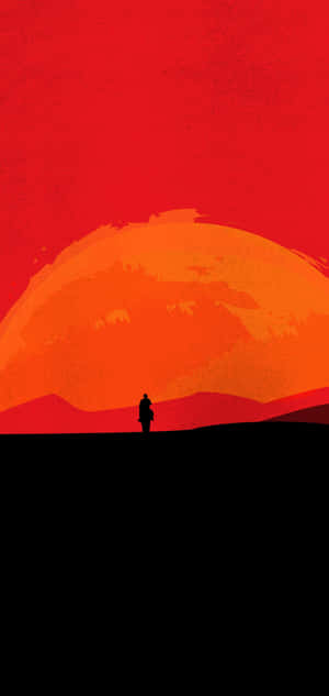 Android Red Dead Redemption 2-agtergrond — Honor X80i Muurpapier