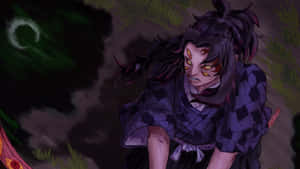 Demon Slayer 4k prente — Demon slayer tanjiro Muurpapier