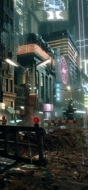 Blade Runner agtergrond — Redmi 15C Muurpapier