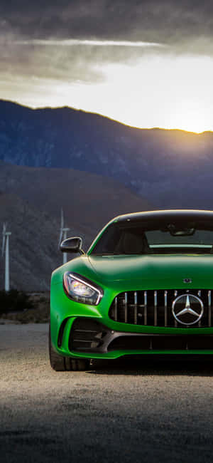 Mercedes Classic-selfoon — Huawei nova 15 Max Muurpapier