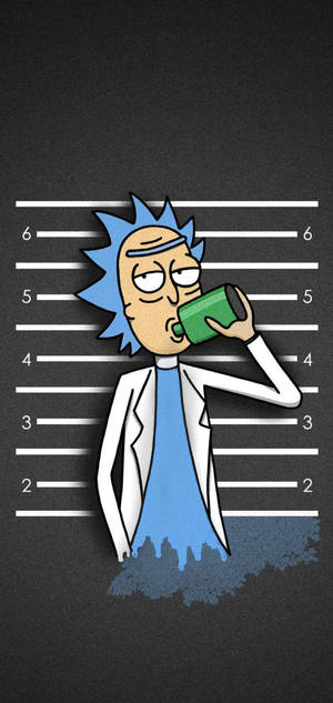 Rick Sanchez — Galaxy A17 Muurpapier