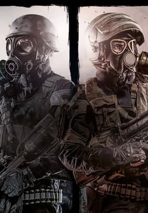 Iphone X Metro Last Light Agtergrond — Speletjie GIF Muurpapier