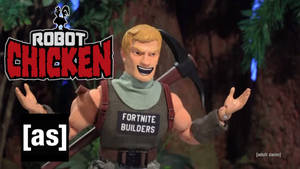 Robot Chicken Fortnite Parodie — Fortnite Muurpapier