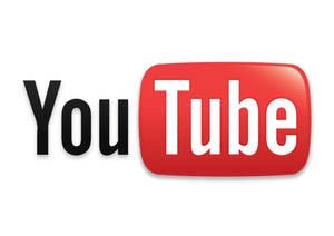 Roboto Sans Serif YouTube-logo-agtergrond — Skoon Muurpapier