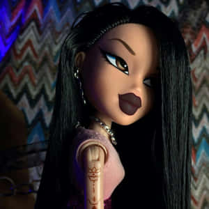 Bratz Aesthetic prente — Bratz esteties Muurpapier