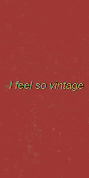 Rooi Estetiese Tumblr — Retro estetika Muurpapier