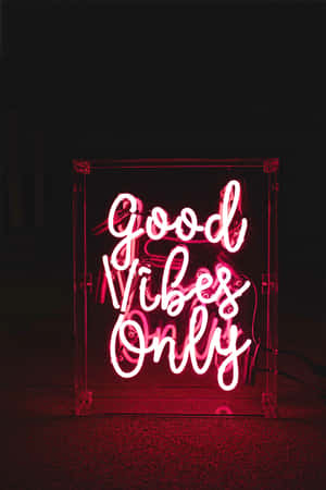 Neon Rooi Esteties — Neon Rooi Estetiek Muurpapier