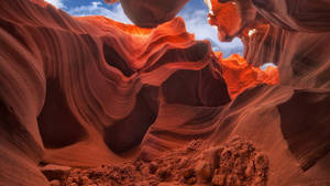 Rooiberg Canyon agtergrond