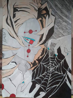 Rui Demon Slayer Skets muurpapier