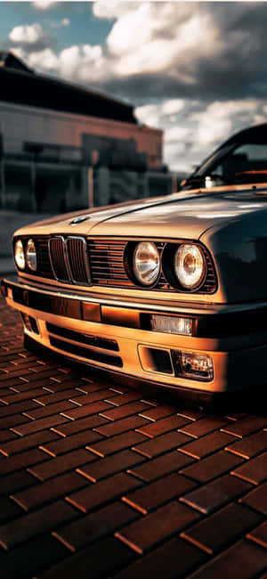 iPhone X BMW Agtergrond — iPhone 16e Muurpapier
