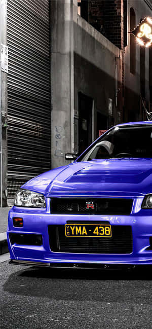Nissan Skyline iPhone — iPhone 15 Plus Muurpapier