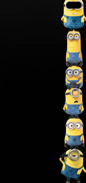 S10+ Oulike Minions-agtergrond — iPhone 12 Muurpapier