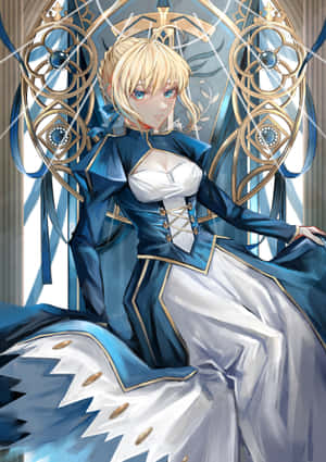 Saber Fate Stay Night — Vivo Pad5e Muurpapier
