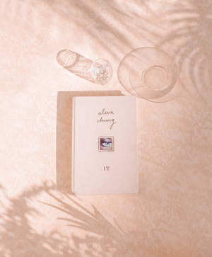 Sagte beige estetika muurpapier — Galaxy Z Vou 5 Muurpapier