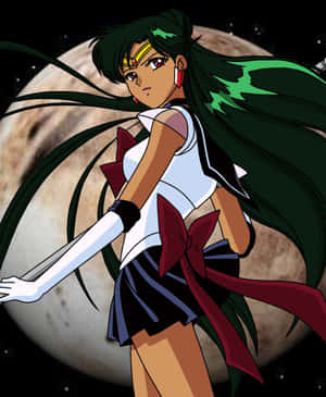 Sailor Pluto, beskermer van tyd en ruimte — Apple Watch Ultra Muurpapier