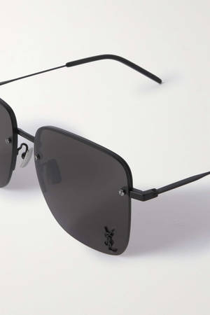 Saint Laurent Vierkantraam Metaal Sonbrille — Huawei MatePad Air (2025) Muurpapier