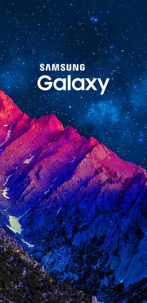 Samsung Galaxy J6 Verlig die Skemerbergpieke — Samsung Galaxy Muurpapier