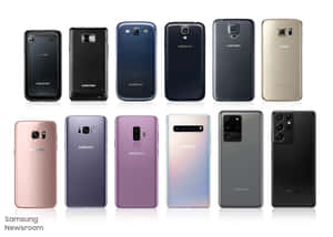 Samsung prente — Samsung Galaxy Muurpapier
