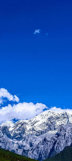 Samsung S21 Ultra Sneeuberge Agtergrond — Pixel 11 Muurpapier