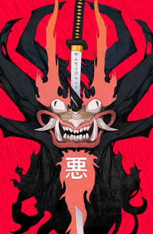 Samurai Jack, Kampioen van die Verlede, Toekoms en Hede. — Vivo Pad Muurpapier