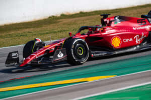 F1 prente — MacBook Pro M3 Muurpapier