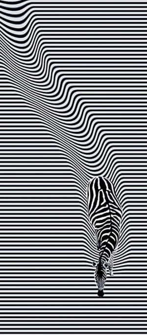Optiese Illusie [prent] — Galaxy A Muurpapier
