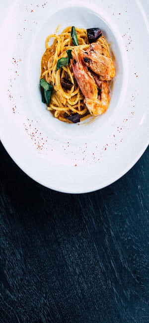 iPhone X Pasta Agtergrond — iPhone 14 Plus Muurpapier
