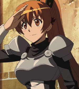 Seryu Ubiquitous van Akame Ga Kill! — Honor Magic V Flip 2 Muurpapier