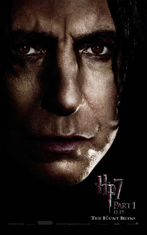 Severus Snape Intense Kyk — Galaxy Tab S10 FE Muurpapier