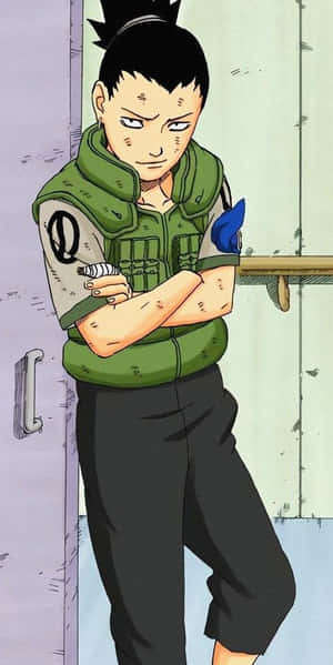 Shikamaru Esteties — Naruto karakters Muurpapier