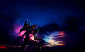 Neon Genesis Evangelion agtergrond — Neon Genesis Evangelion Muurpapier