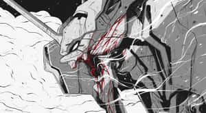 Neon Genesis Evangelion-agtergrond — Neon Genesis Evangelion Muurpapier