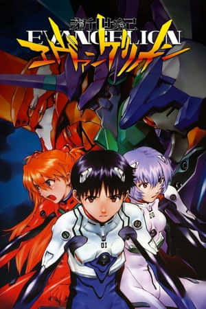 Neon Genesis Evangelion prente — Neon Genesis Evangelion Muurpapier