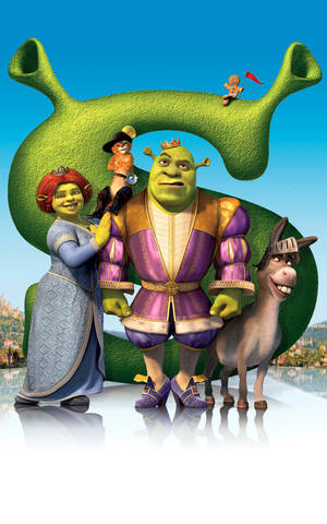 Shrek die derde agtergrond — Moto Pad Muurpapier