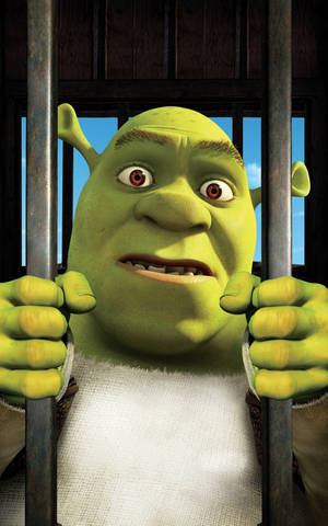 Shrek in 'n hok muurpapier — RedMagic Table Muurpapier