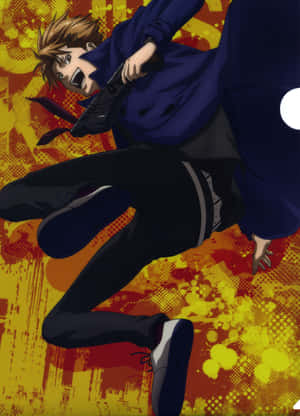 Shusei Kagari van die Psycho-Pass Anime-reeks — Kindle Muurpapier