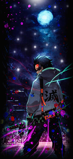 Siek Foon Tanjiro — Galaxy S25 FE Muurpapier