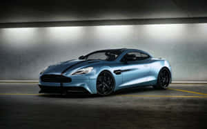 Sierlike Aston Martin Vanquish in Aksie — Steam Deck Muurpapier