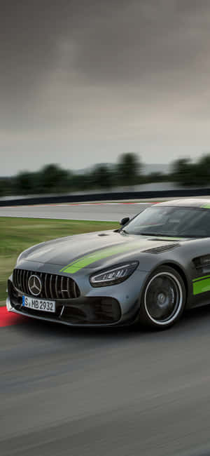 iPhone Xs Mercedes Amg Agtergrond — iPhone 17e Muurpapier