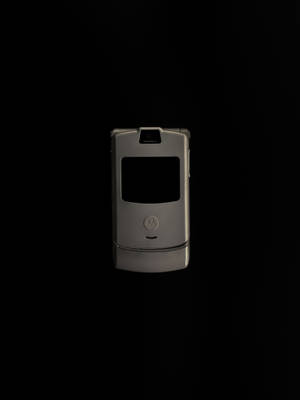 Silwer Swart Flip Motorola — Motorola Muurpapier