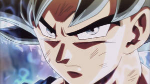 Silwerhare Ultra Instink Goku — Ultra Instinct Goku Muurpapier