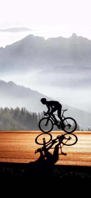 Bergfiets iPhone — Vivo V60 Lite Muurpapier