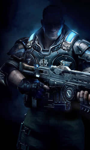 Iphone Xs Gears Of War 5 Agtergrond — Galaxy Tab A Muurpapier