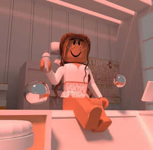 Skep jou eie wêreld met Aesthetic Roblox! — Estetiese Roblox Muurpapier