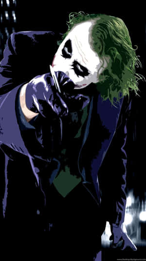 Koel Joker — Joker Muurpapier